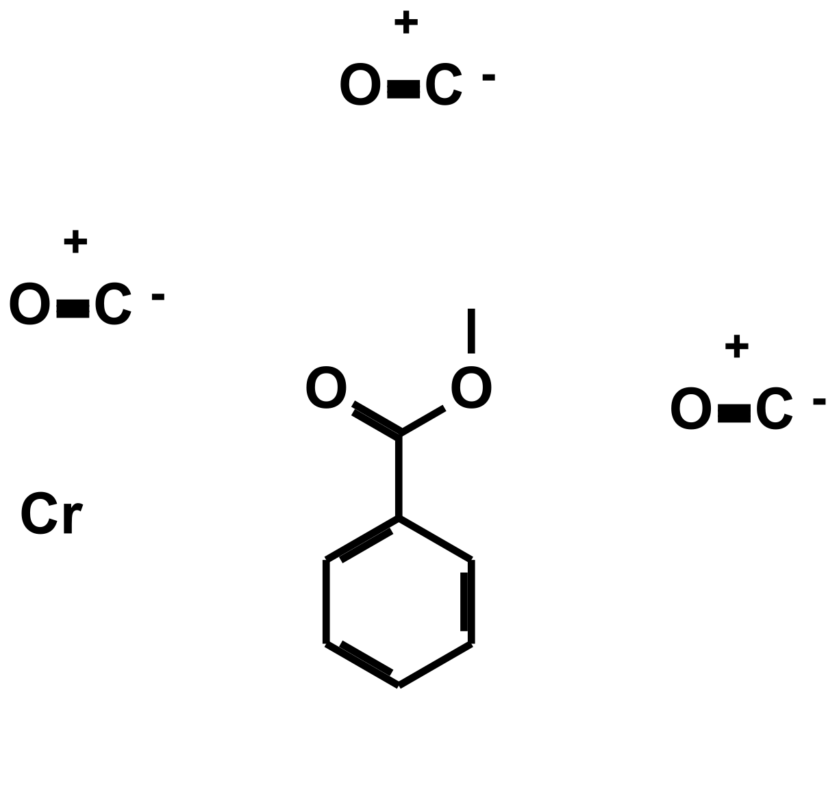 Tricarbonyl(methylbenzoate)chromium Chemical Structure